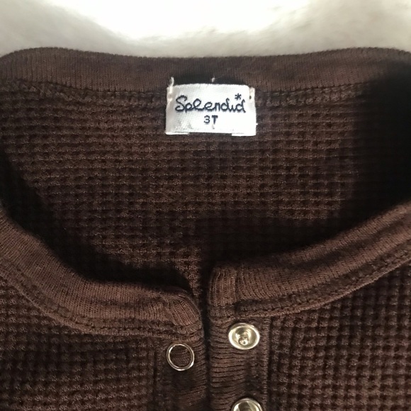 FREE with purchase! 🎉 Splendid Kids Waffled Pajamas - Picture 2 of 7